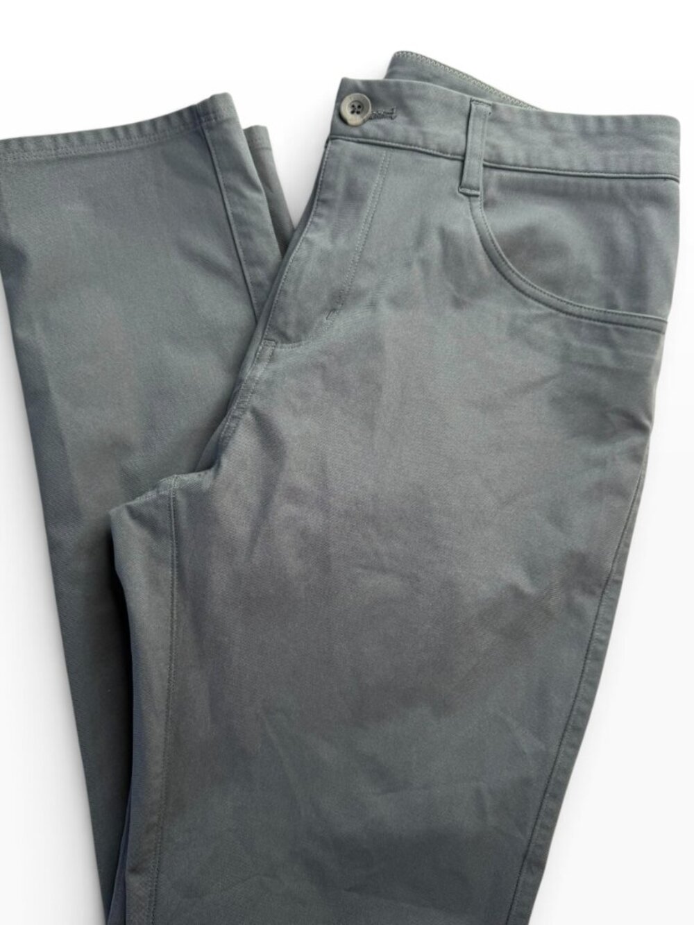 VUORI Gray Pants. Size 31. 100% Polyester. Pockets, Zip Fly 29" Inseam